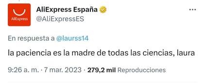 La hilarante respuesta de AliExpress