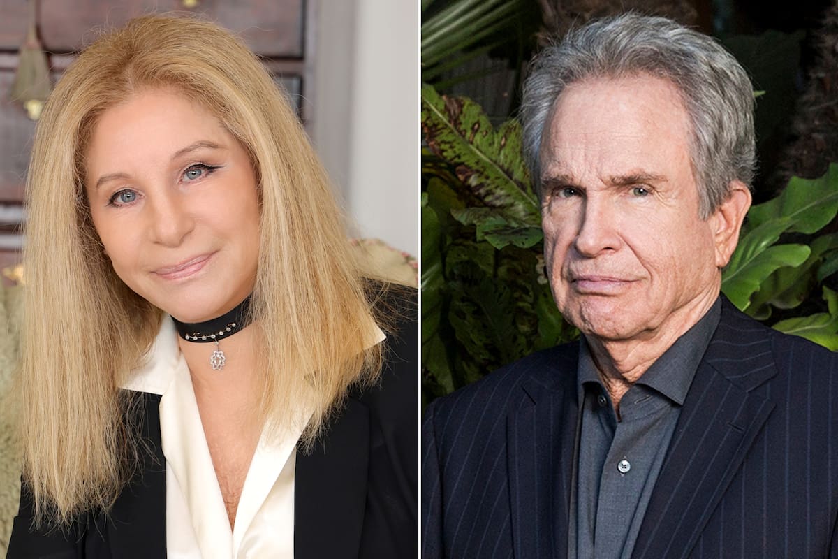 La hilarante respuesta de Barbra Streisand cuando le preguntaron si tuvo sexo con Warren Beatty