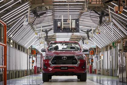 La Hilux se fabrica en Zárate desde hace 28 años