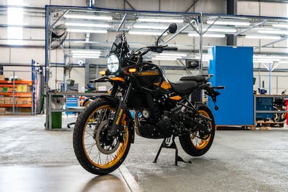 La Himalayan 450, uno de los lanzamientos de Royal Enfield el año pasado