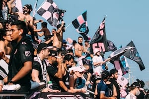 La hinchada del Inter Miami, nuevo destino de Messi