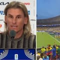 Los hinchas de Ecuador pidieron que se vaya el DT, que asumió la responsabilidad tras el empate con Curazao