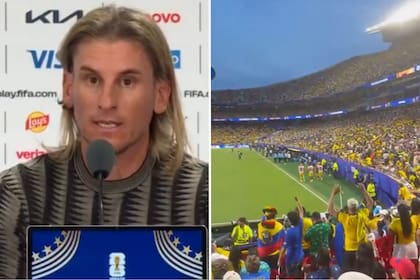 La hinchada ecuatoriana estalló contra el director técnico Sebastián Beccacece
