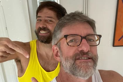 La historia de amor de Luis Novaresio y Braulio Bauab arrancó cuando el agente inmobiliario se acercó al periodista para pedirle un poco de azúcar