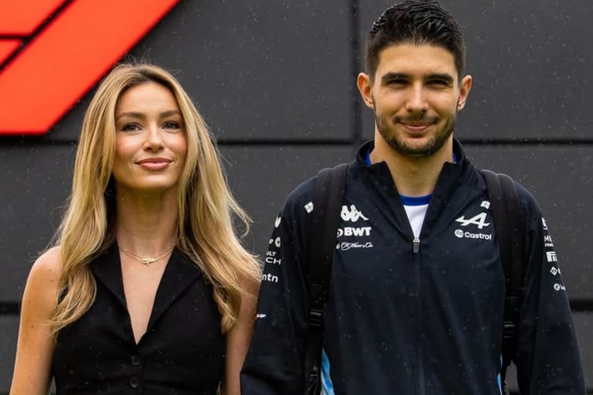 La historia de amor entre Esteban Ocon y Flavy Barla