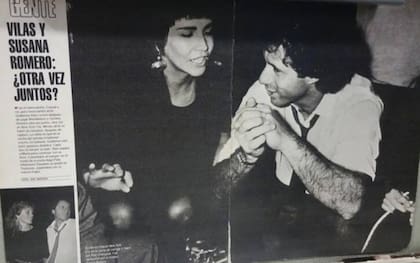 La historia de amor entre Guillermo Vilas y Susana Romero
