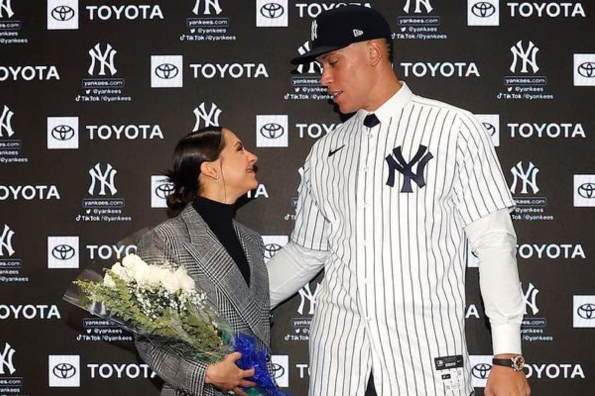 La historia de amor entre la estrella de los Yankees de Nueva York con la kinesióloga