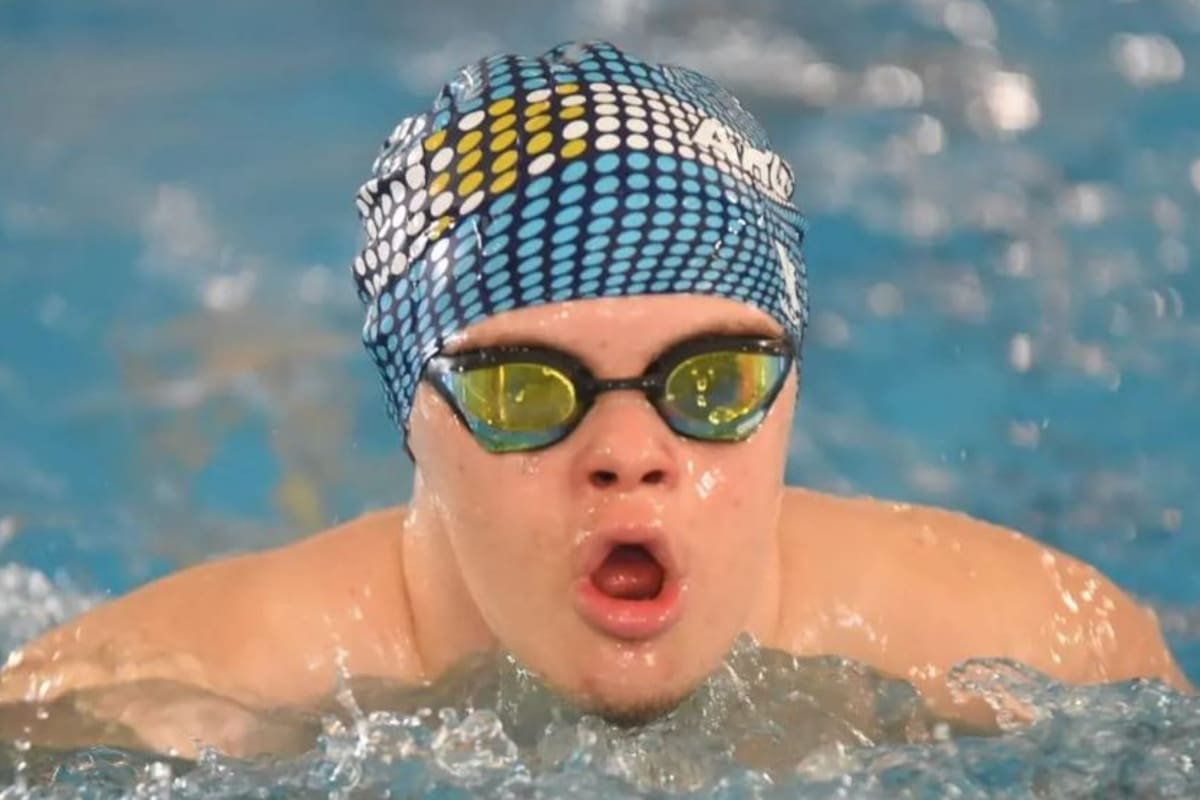 La historia de Bauti Bal, un deportista de La Pampa que participará en el Mundial de Natación para personas con síndrome de Down
Foto: Gentileza Silvana De Paoli