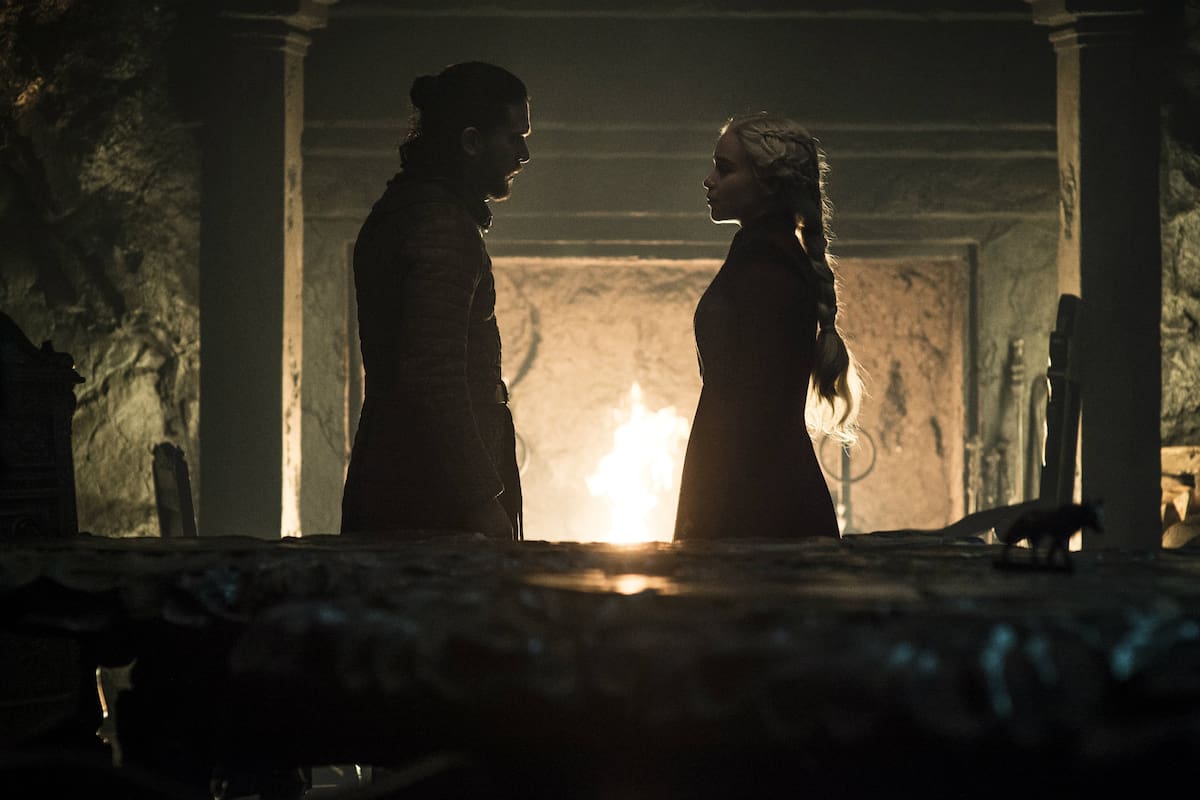 La historia de Jon Snow (Kit Harington) y Daenerys Targaryen (Emilia Clarke) tuvo un final trágico