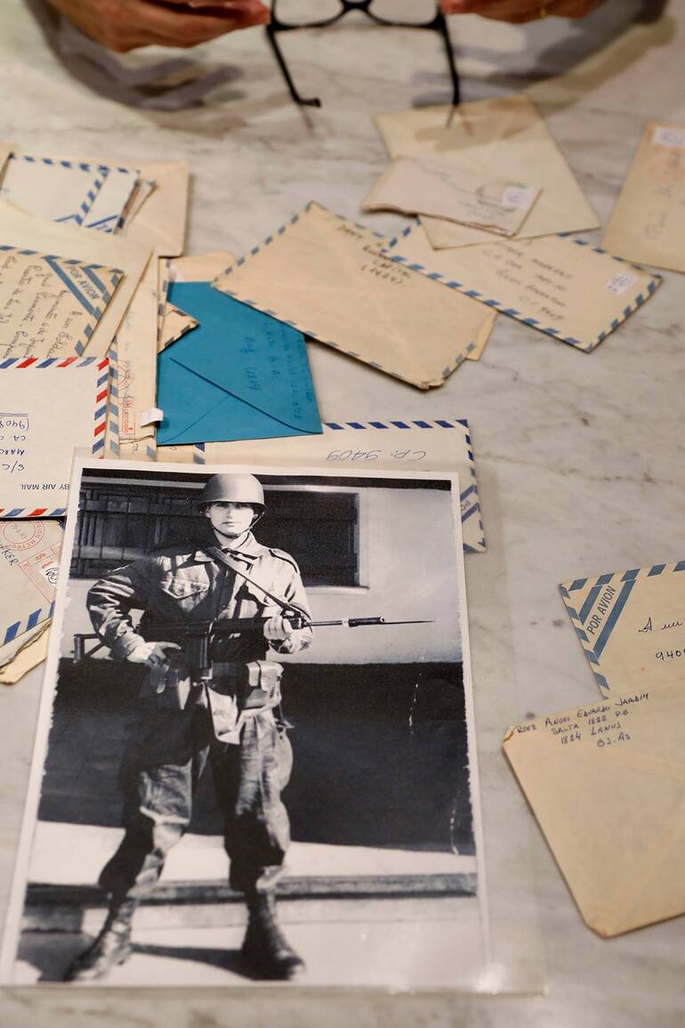 La historia de un excombatiente de Malvinas y sus cartas