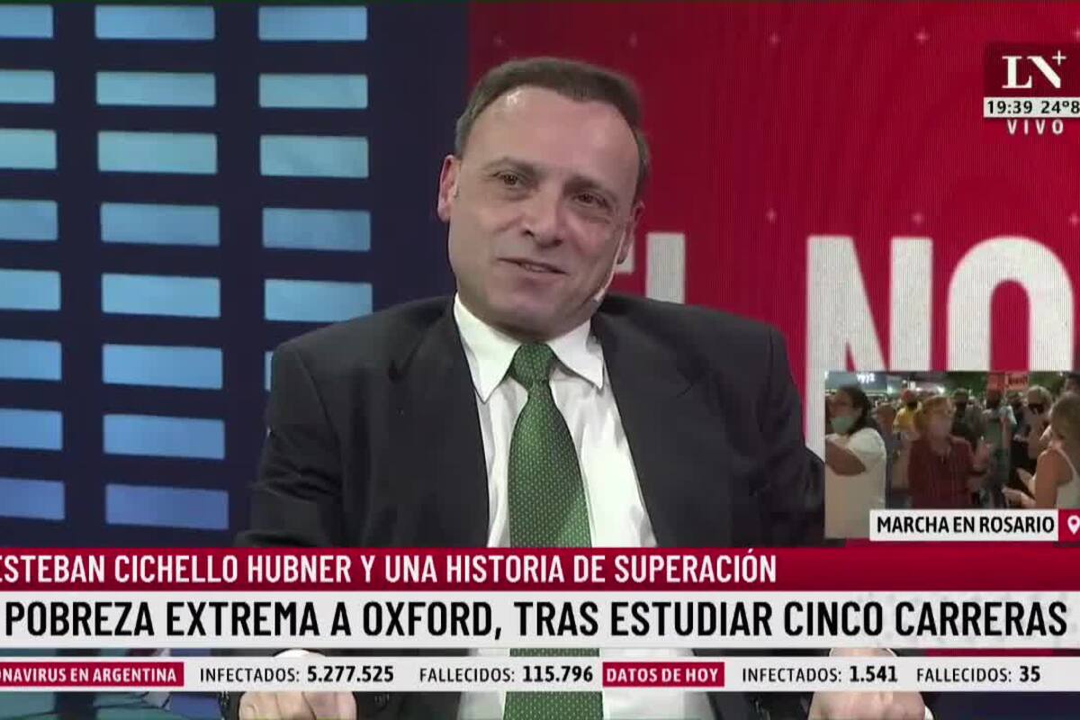 La historia de vida de Esteban Cichello Hubner