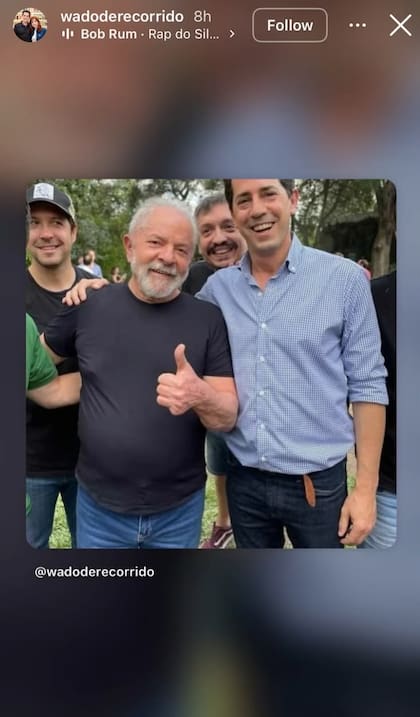 La historia de Wado en Instagram