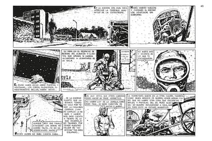 La historia del Eternauta transcurre en las calles de Buenos Aires