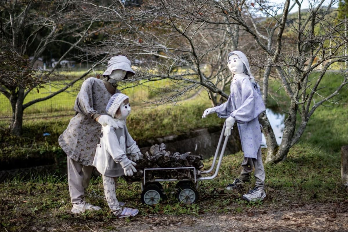 La historia del pueblo de Ichinono es conmovedora (AFP)