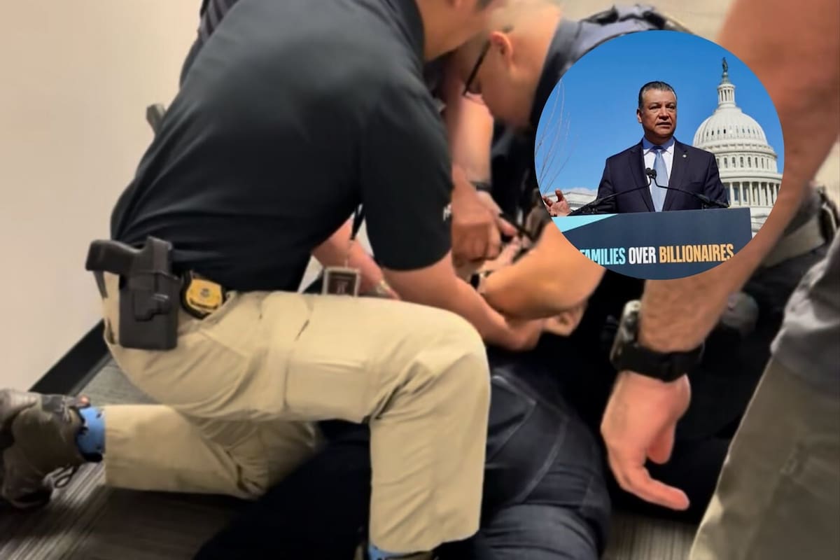 La historia del senador demócrata Alex Padilla (Fotos: X @GavinNewsom / @senalexpadilla).