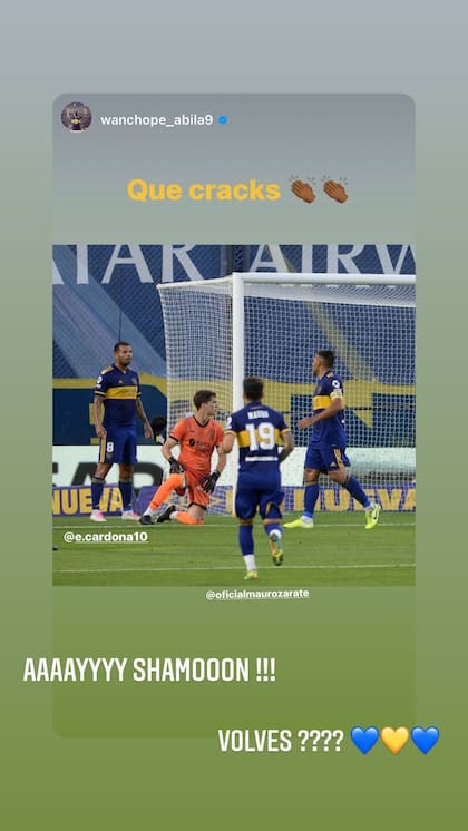 La historia que compartió Mauro Zárate