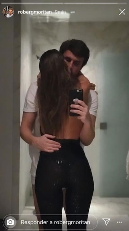 La selfie que compartió Roberto García Moritán y luego borró