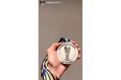 La historia que el jugador de la selección argentina compartió en su cuenta de Instagram