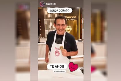 La historia que subió Garibotti luego de la propuesta de Kablan en MasterChef Celebrity