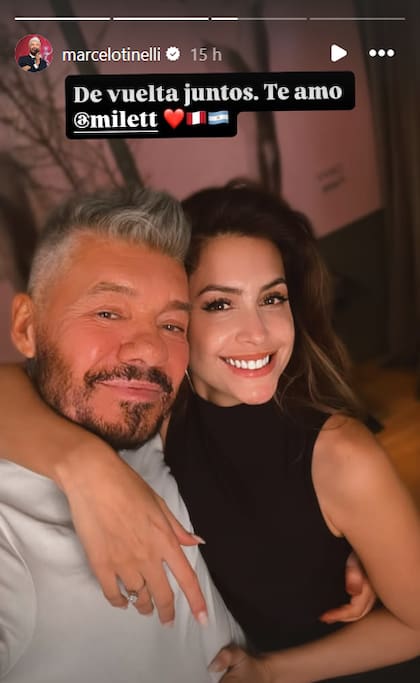 La historia que subió Marcelo a su cuenta