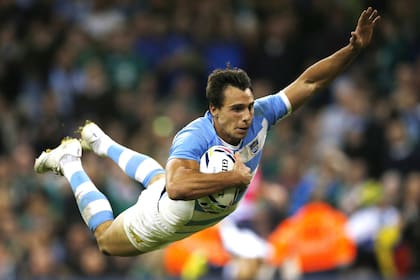 La histórica palomita de Juan Imhoff ante Irlanda en el Mundial 2015
