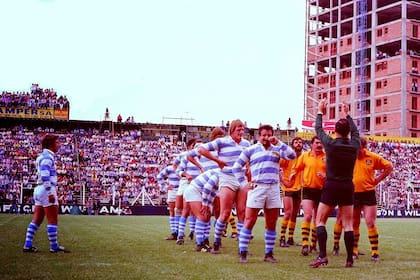 La histórica tarde en Ferro ante los Wallabies