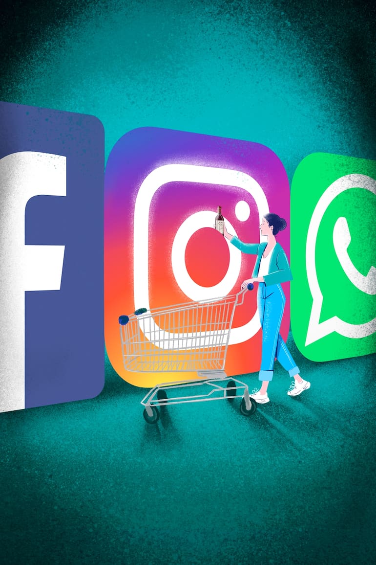 La hora del social commerce. Las compras se mudan a las redes