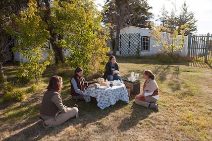 La hora del té en los jardines de Sea View.