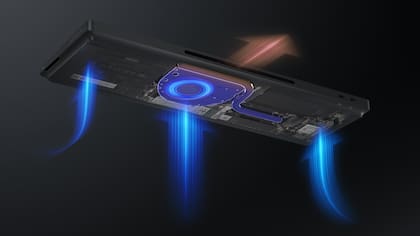 La HP EliteBoard G1a es una computadora estándar integrada dentro del teclado