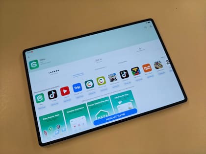 La Huawei MatePad Air usa una versión de Android 12 sin la tienda de Google, que hay que instalar manualmente