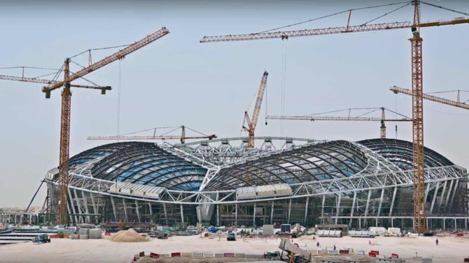 La huella de carbono de la construcción de los estadios es uno de los focos de la crítica a Qatar 2022