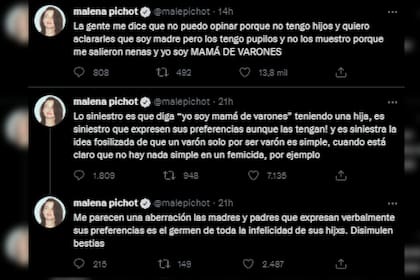 La humorista criticó a la modelo (Captura Twitter)