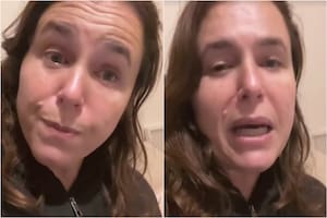 La humorista se mostró muy dolida por la situación (Foto: Captura de video)