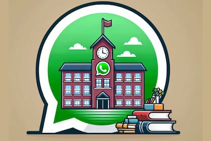 La IA creó una imagen para el "modo escuela"