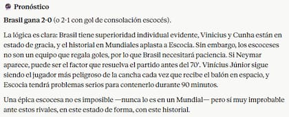 La IA de Anthropic también apuntó a un triunfo sudamericano