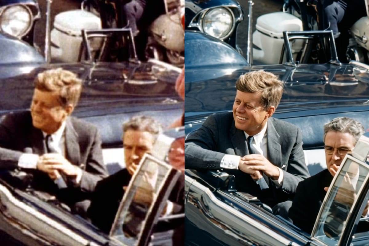 La IA puede restaurar imágenes