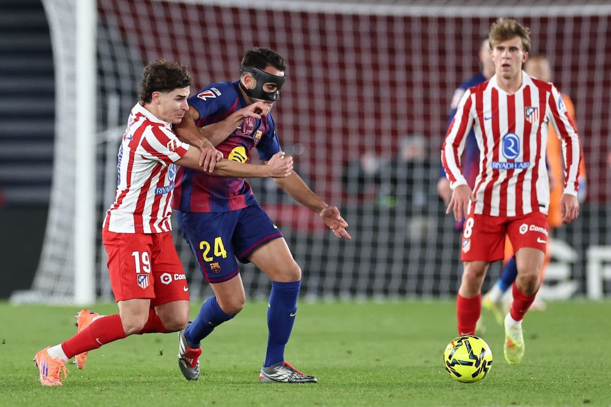 La ida entre Atlético Madrid y Barcelona se juega en el estadio Metropolitano
