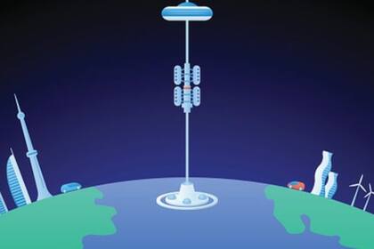 La idea de un elevador espacial tiene más de cien años