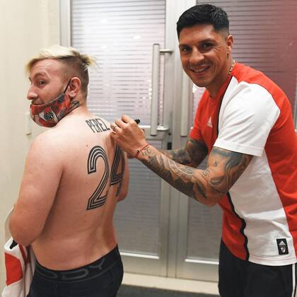 La idolatría de un hincha de River por Enzo Pérez