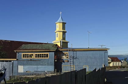 La iglesia de Chonchi en Chiloé