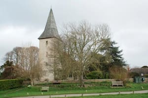 La Iglesia de la Santísima Trinidad, ubicada en Bosham, es una pieza clave en el contexto histórico del hallazgo del palacio de Harold II (Foto: Universidad de Newcastle)
