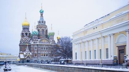 La Iglesia del Salvador sobre la Sangre Derramada, San Petersburgo (FOTO: GETTY)