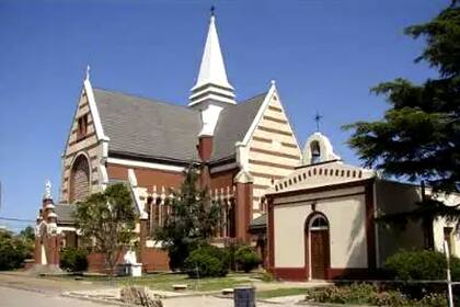 La iglesia Natividad de María, en Justiniano Posse