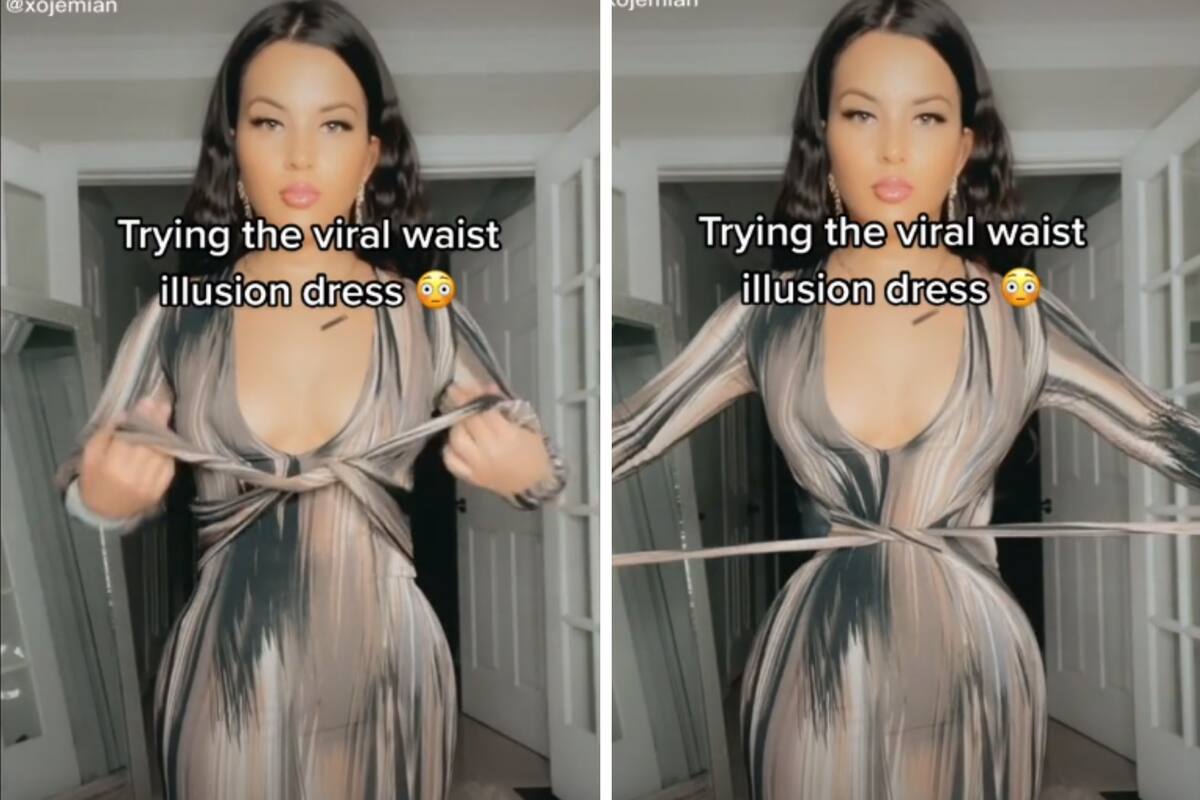 La ilusión óptica de un vestido que se volvió viral en las redes sociales