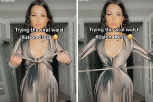 La ilusión óptica de un vestido que se volvió viral en las redes sociales