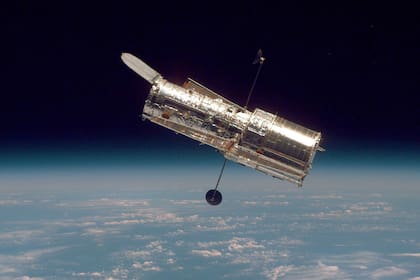 La imagen capturado por el Hubble muestra un lejano lugar de nacimiento estelar