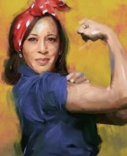 La imagen con la que Christie Brinkley mostró su apoyo a Kamala Harris