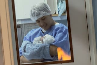 El mensaje que publicó el padre del bebé de 10 días que murió tras un choque en Punta Lara
