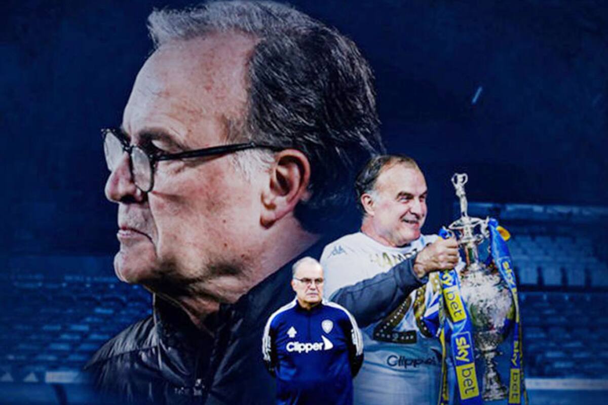 La imagen con la que Leeds anunció el despido de Marcelo Bielsa