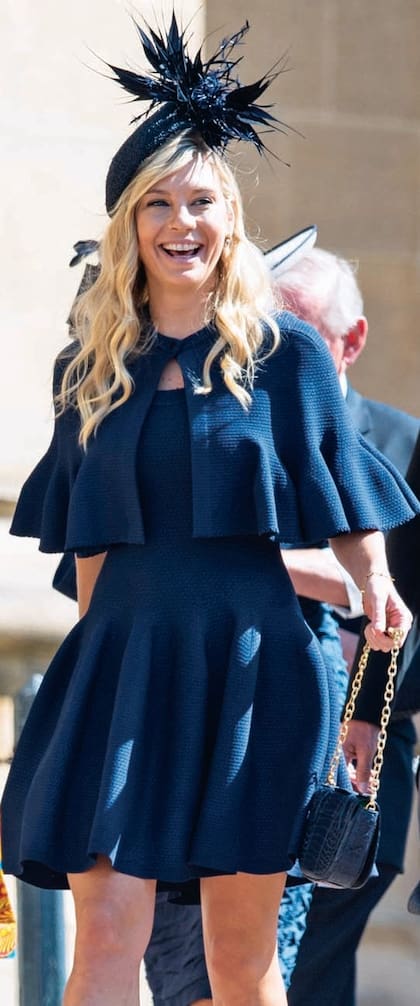 La imagen de Chelsy en la boda de su ex, el príncipe Harry, dio la vuelta al mundo. A la ceremonia en Windsor, ella fue sola, sin su nueva pareja